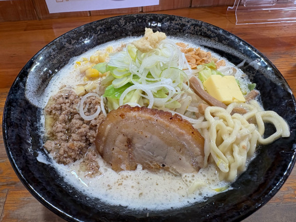 「【2月限定】白味噌ラーメン1100円」@麺屋 むじゃきの写真