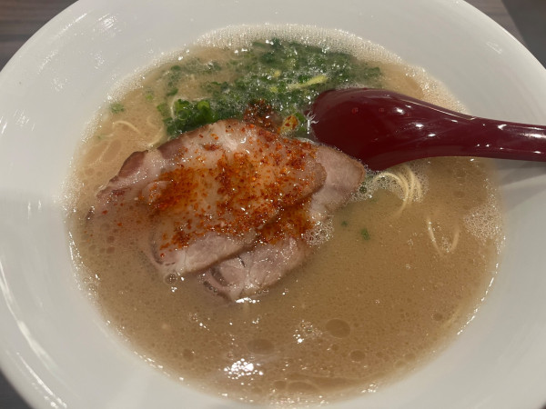 「らーめん、固め、替玉」@麺屋 我ガ 渋谷二丁目中央店の写真