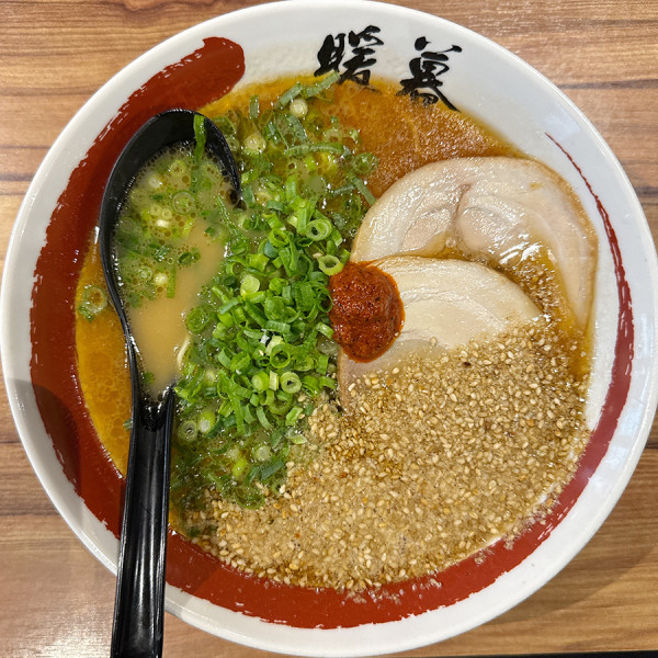 「ネギごまラーメン」@ラーメン暖暮 恵比寿南店の写真