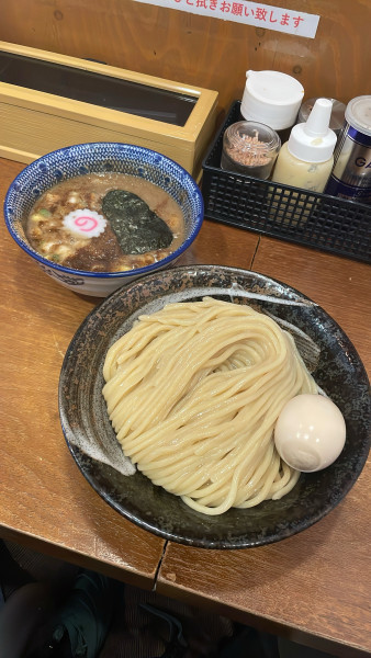 「味玉つけ麺（大盛り）」@つけめん 桜の如くの写真