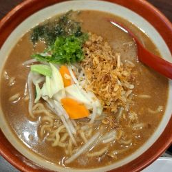 伊勢味噌野菜らーめん１１００円