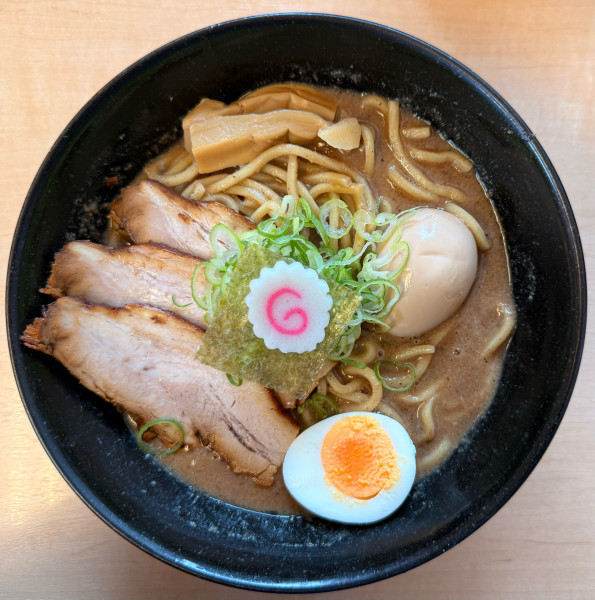 「濃厚ラーメン」@中華そば・特製もりそば 満帆 伊勢崎店の写真