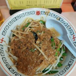 ジャージャーメン＋焼餃子＋ピール