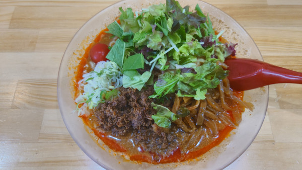 「【裏】冷やし担担麺 ¥1,300」@つけそば 担担麺 航龍の写真