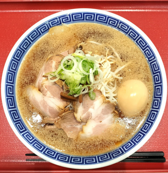「全部のせ 1100円＋税」@中華そば 大河 如水式 ららぽーと安城店の写真