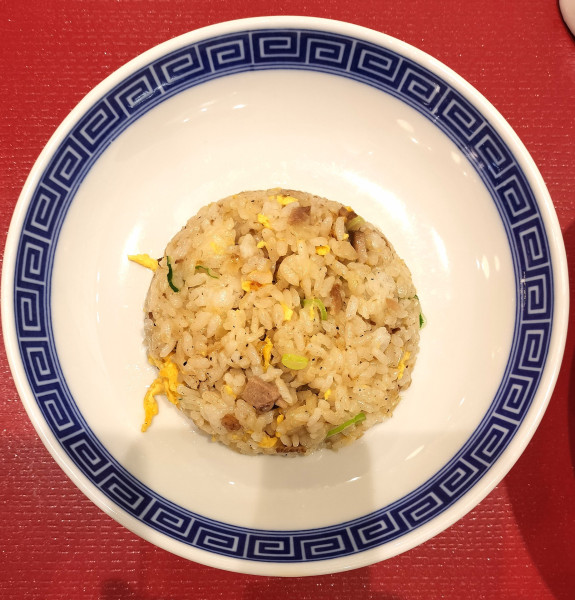 「半チャーハンセット 350円」@中華そば 大河 如水式 ららぽーと安城店の写真