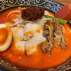 激辛濃厚鶏白湯らーめん🉐クーポン大盛り