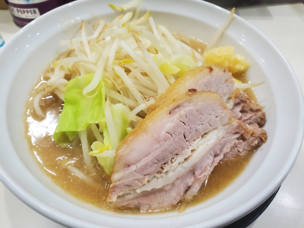 「小ラーメン・野菜少なめ」@ブタMENの写真