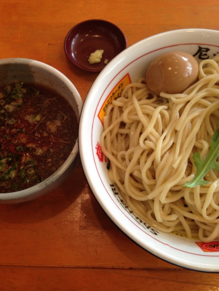 「醤油つけ麺」@小野 塩元帥の写真