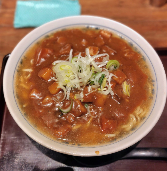 「【復刻版】カレー中華そば 1300円」@お茶の水、大勝軒の写真