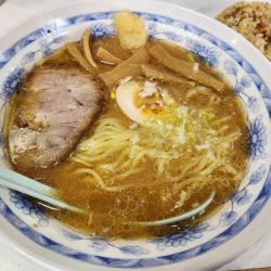みそラーメン 半チャーハンセット