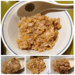 半チャーハン(野菜担々麺セット)　¥1600