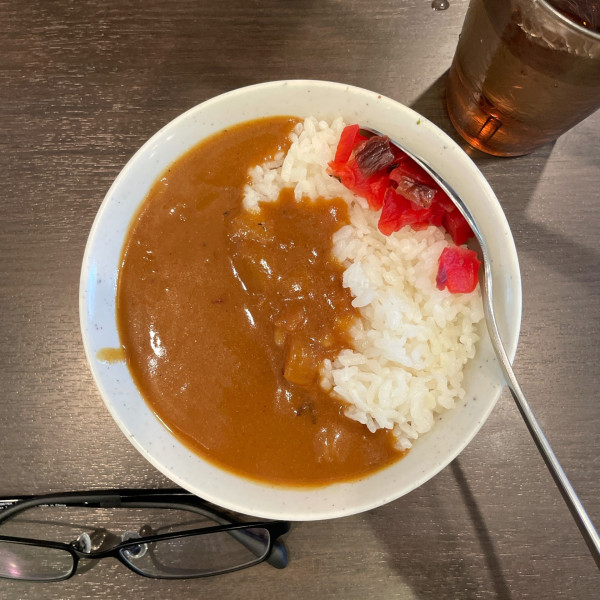 「セット小カレー」@らーめん 千家 川崎店の写真