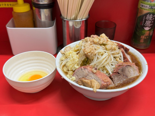 「大豚」@ラーメン二郎 上野毛店の写真