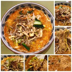 野菜担々麺　￥1000