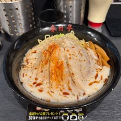 鳥豚油そば　大盛り