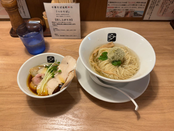 「特製鶏つけ蕎麦」@中華そば 髙野の写真