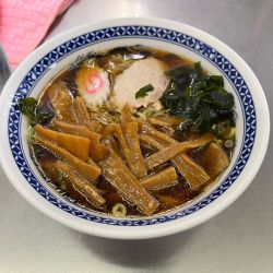 メンマラーメン大盛り