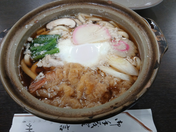 「鍋焼きうどん」@信州の写真