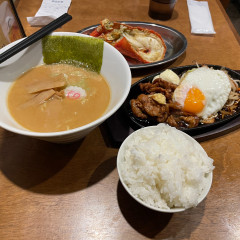 幸せの叉焼生姜焼き肉の画像