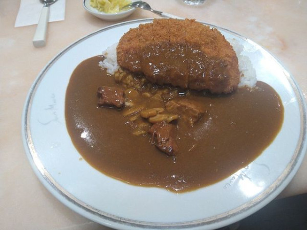 「カツのせビーフカレー」@カレーハウス サンマルコ JR京都伊勢丹店の写真