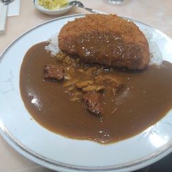 カツのせビーフカレー