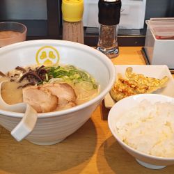 豚骨+餃子/ライス