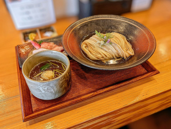 「京小麦とのどぐろの昆布水つけ麺【