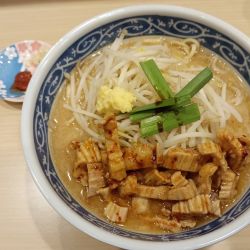 【限定】牛ホルモン濃厚味噌ラーメン（¥1,100）