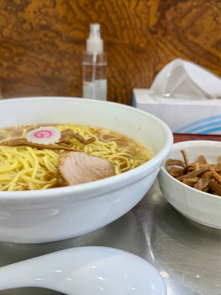 「メンマラーメン」@赤坂味一の写真