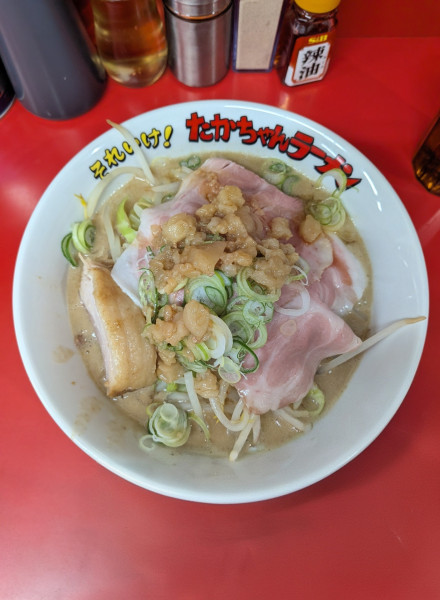 「ラーメン」@それいけ！たかちゃんラーメン 守谷店の写真