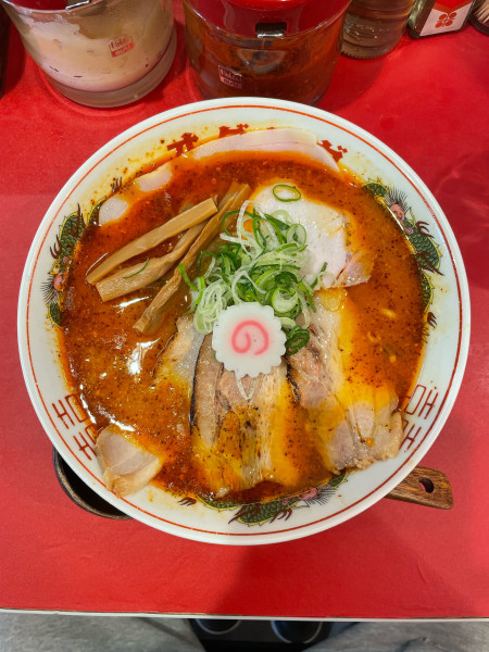 「シビカラ味噌らーめん(1090円)」@オダサガ味噌の写真