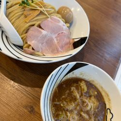 つけ麺(450g)+スタンプカード味玉