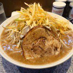 【限定】味噌郎 大盛り  炒め野菜✖️2  ニンニク