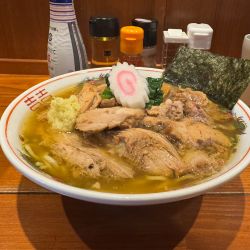 【肉の日限定】生姜塩チャーシュー麺