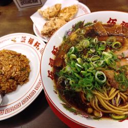 唐揚ﾔｷﾒｼ定食