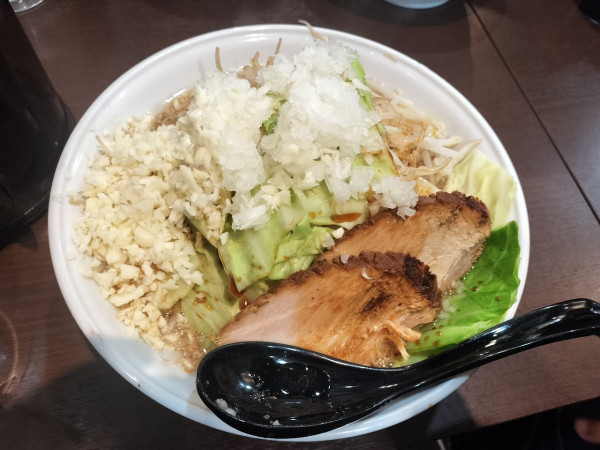 「さっぱり二郎風ラーメン」@ラーメン NO.ONE 町屋店の写真