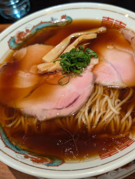 「生醤油そば」@中華そば NewYork×NewYorkの写真