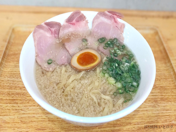 「にいはまヌードル 麺大盛(平打ち麺）」@浜堂 新居浜の写真