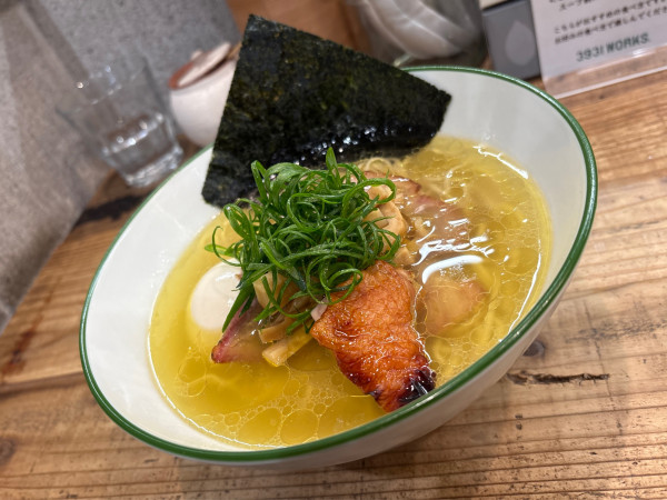 「味玉塩そば」@3931WORKS.の写真