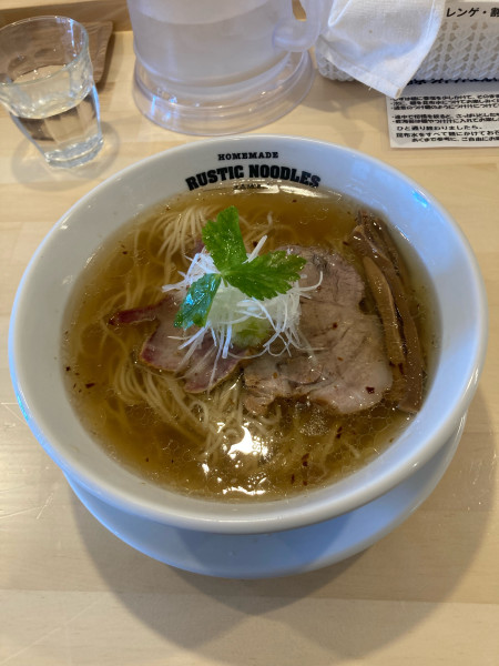 「汐ソバ」@RUSTIC NOODLESの写真