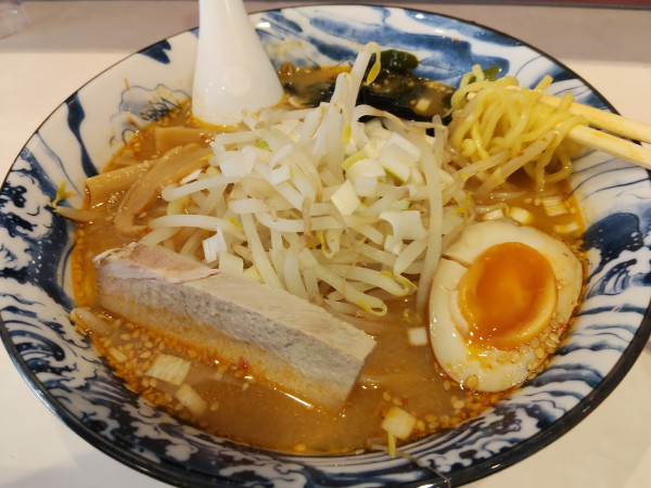 「味噌そば(790)」@餃子伝説本舗 吉野町店の写真