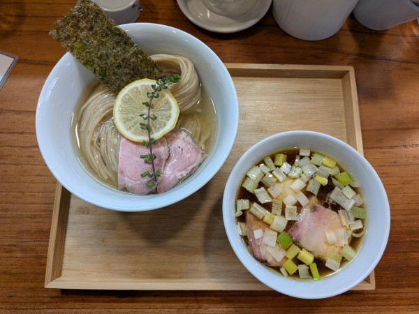 「昆布水つけめん 醤油」@アメノオトの写真