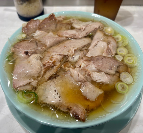 「チャーシュー麺＋ライス」@渋谷かっちゃんラーメンの写真
