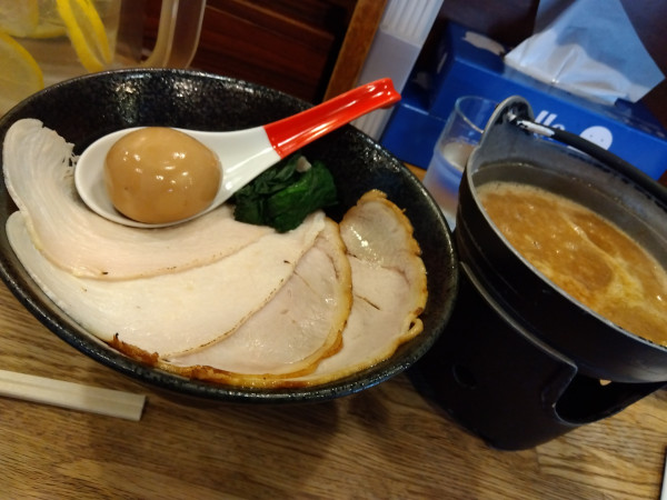 「濃厚鶏白湯つけ麺(1100円)」@麺屋時茂の写真