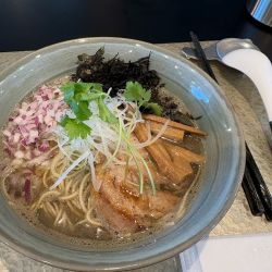 【限定】ニボシ塩そば1200円