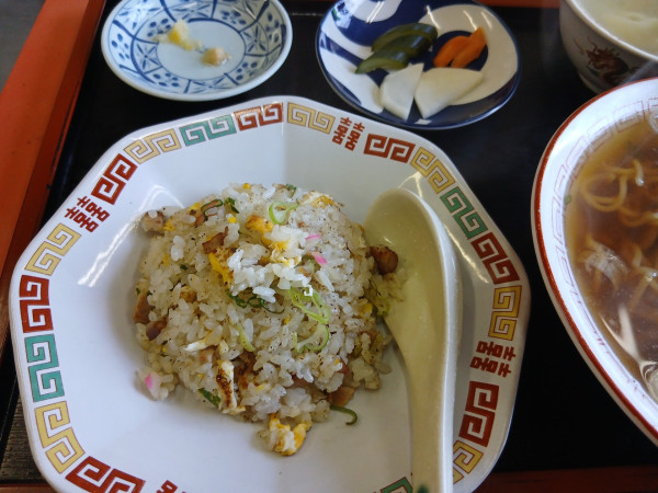 「おすすめ定食 890円（半チャーハン）」@中華・定食の店 大連の写真