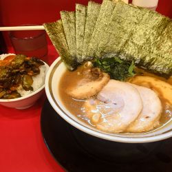 煮豚チャーシュー麺  海苔  ライス✖️5  硬め多め