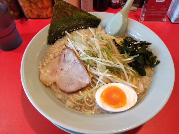 「朝ラーメン700円(ネギ入り)」@ラーメンショップ○波 武蔵浦和店の写真