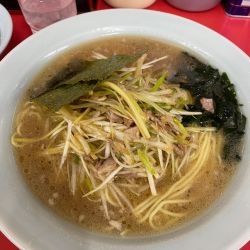 ネギラーメン＋半ライス